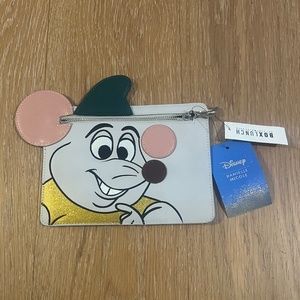 Disney Danielle Nicole Gus Gus Clutch Cinderella NWT